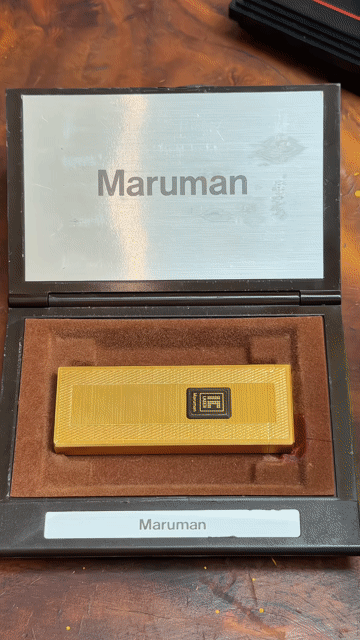 Bật lửa Maruman 517 Vàng. Mua bán Đồ sưu tầm, đồ cổ tại Huyện Cần Giờ Tp Hồ Chí Minh được đăng bởi Dương Trà hình 1