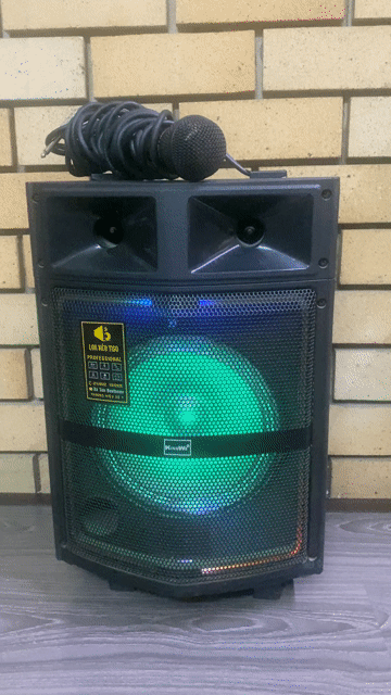 Loa karaoke KingWe Đen có míc, còn bình. Mua bán Tivi, Âm thanh tại Quận 3 Tp Hồ Chí Minh được đăng bởi Linh hình 1