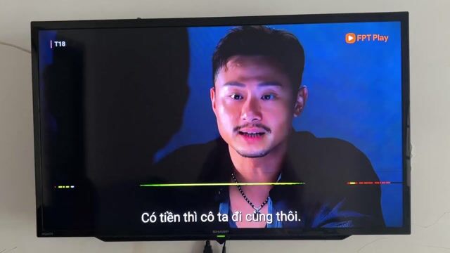 Tivi Sharp 32inh màn sọc kèm box kệ âm tường. Mua bán Tivi, Âm thanh tại Huyện Bình Chánh Tp Hồ Chí Minh được đăng bởi Jessi Pham hình 1
