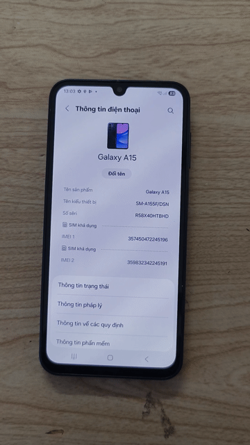 Samsung Galaxy A15 128GB Đen. Mua bán Điện thoại tại Quận Đống Đa Hà Nội được đăng bởi CỬA HÀNG T STORE ĐIỆN THOẠI LAPTOP HÀ NỘI hình 1