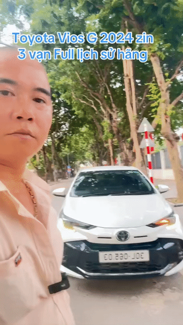 Toyota Vios G 2024 Trắng. Mua bán Ô tô tại Quận Hoàng Mai Hà Nội được đăng bởi Phạm quang đồng hình 1