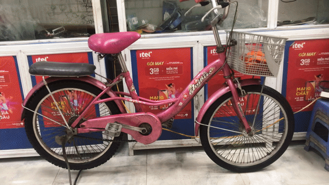 Xe đạp nữ khung thép màu hồng. Mua bán Xe đạp tại Quận Hà Đông Hà Nội được đăng bởi TUẤN VIỆN 103 hà đông hình 1