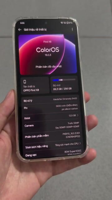 OPPO Find X8 nội địa 256GB Trắng mới 99,99%. Mua bán Điện thoại tại Thành phố Biên Hòa Đồng Nai được đăng bởi đăng hy hình 1