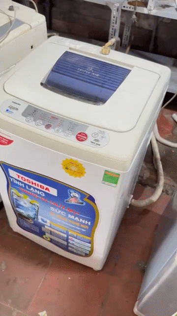 Máy giặt Toshiba 7kg Trắng Tiết kiệm điện. Mua bán Máy giặt tại Quận 7 Tp Hồ Chí Minh được đăng bởi Điện Lạnh Giá Tốt hình 1