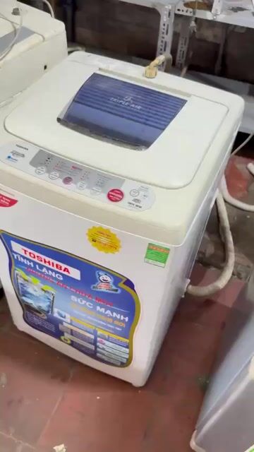 Máy giặt Toshiba 7kg Trắng Tiết kiệm điện. Mua bán Máy giặt tại Quận 7 Tp Hồ Chí Minh được đăng bởi Điện Lạnh Giá Tốt hình 1