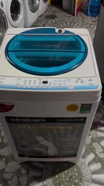 Máy giặt Toshiba 8.2kg lồng đứng. Mua bán Máy giặt tại Huyện An Dương Hải Phòng được đăng bởi Phát Thanh Lý  hình 1