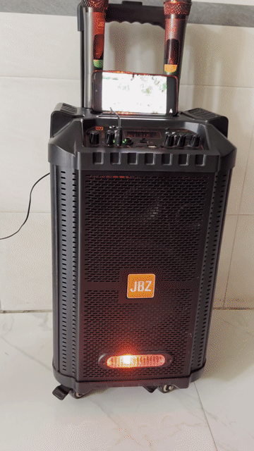 Loa kéo JBZ 0806 Đen Bluetooth 2 micro. Mua bán Tivi, Âm thanh tại Quận Bình Tân Tp Hồ Chí Minh được đăng bởi Minh khánh hình 1