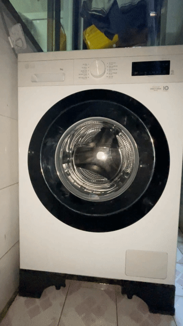 Máy giặt LG FB1209S6W1 cửa trước Trắng Như mới. Mua bán Máy giặt tại Quận Ba Đình Hà Nội được đăng bởi Quỳnh hình 1