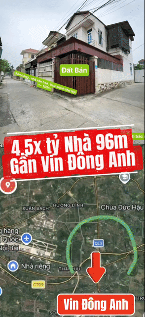 Mua bán Nhà ở Huyện Sóc Sơn Hà Nội diện tích 96 m² giá 4,58 tỷ
