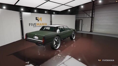 FIVEM Emp1 | Classic Donk Sedan [Unbadged] Add-On | Custom Wheels | Lifted Suspension | Optimized | Fivem Ready | High Quality, video preview