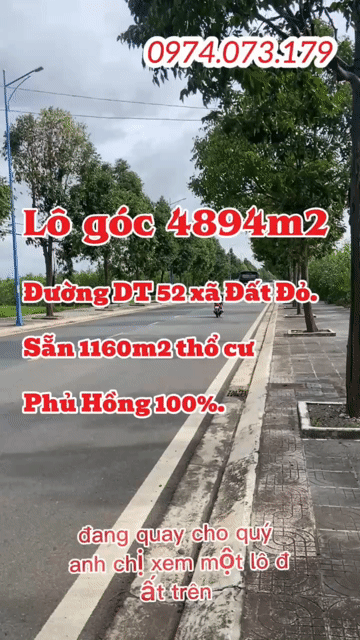 Mua bán Đất Huyện Đất Đỏ Bà Rịa - Vũng Tàu diện tích 4894 m² giá 35 tỷ