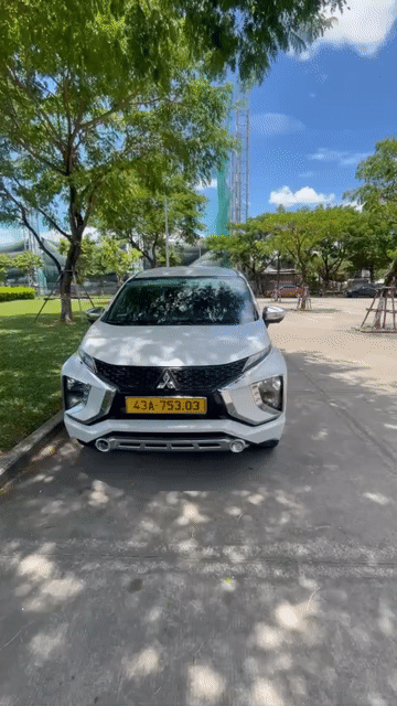 Mitsubishi Xpander 2019 Trắng Tự động. Mua bán Ô tô tại Quận Cẩm Lệ Đà Nẵng được đăng bởi otocudanang hình 1