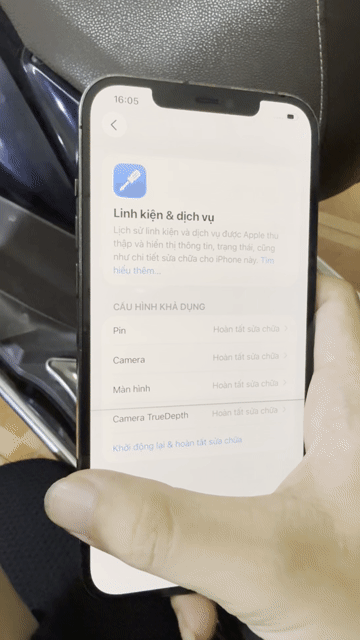 Apple iPhone 12 Pro Max 128GB Xám Đã sử dụng. Mua bán Điện thoại tại Quận Hà Đông Hà Nội được đăng bởi  Trần Minh hình 1