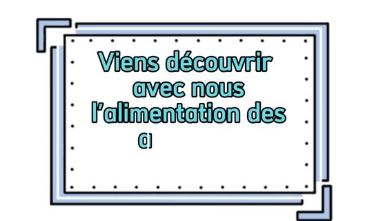 l'alimentation des animaux de la ferme