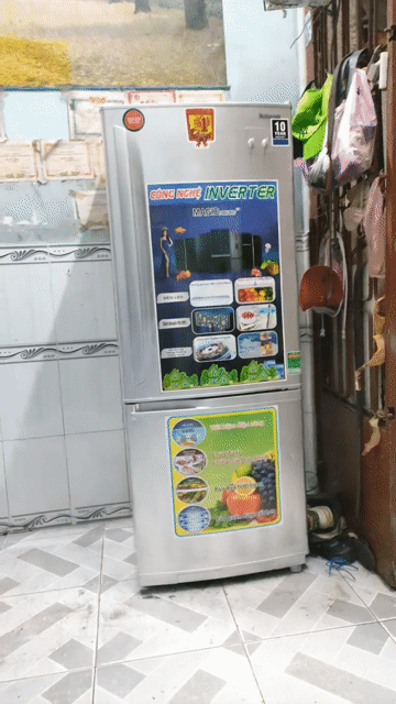 tủ lạnh Panasonic ngăn đá dưới, 265 lít tiết  kiê.. Mua bán Tủ lạnh tại Quận 12 Tp Hồ Chí Minh được đăng bởi Hà Trung Hiếu hình 1