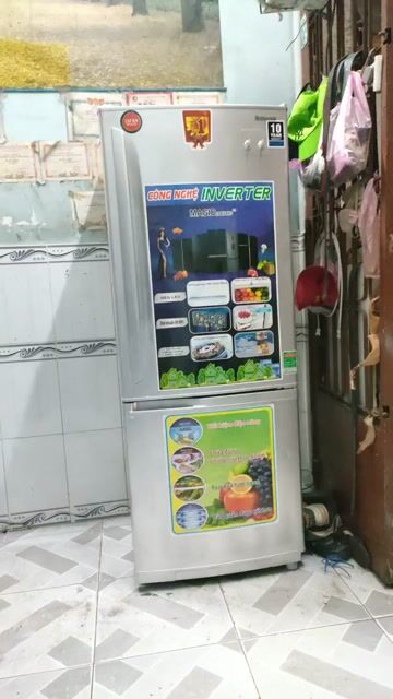 tủ lạnh Panasonic ngăn đá dưới, 265 lít tiết  kiê.. Mua bán Tủ lạnh tại Quận 12 Tp Hồ Chí Minh được đăng bởi Hà Trung Hiếu hình 1