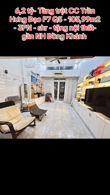 Mua bán Căn hộ Chung cư Quận 5 Tp Hồ Chí Minh diện tích 105.9899 m² giá 6,2 tỷ
