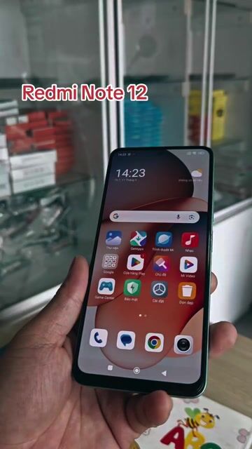 Redmi Note 12 Xanh R4+4+128 Snap685 Pin5000. Mua bán Điện thoại tại Huyện Trảng Bàng Tây Ninh được đăng bởi Sun Mobile Shop Điện Thoại Trảng Bàng Tây Ninh 01 hình 1