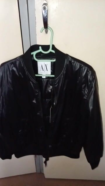 Armani Men's Black Bomber Jacket – Brand New, Size M