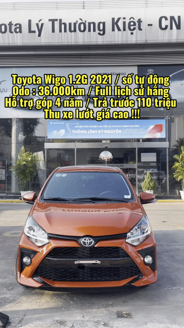 Toyota Wigo 1.2G 2021 / Giá thương lượng. Mua bán Ô tô tại Quận Tân Phú Tp Hồ Chí Minh được đăng bởi Lê Tấn Dũ hình 1