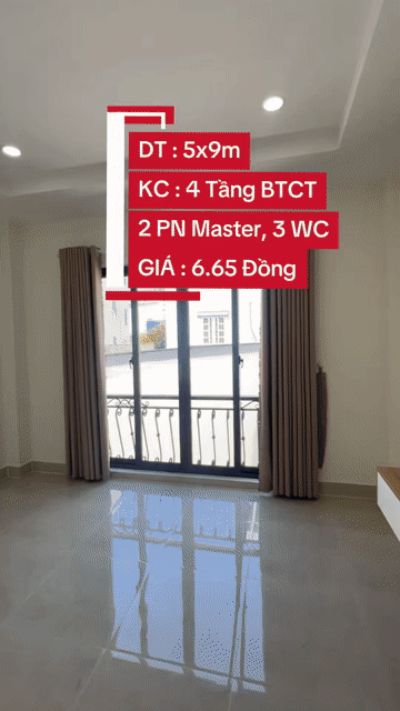 Mua bán Nhà ở Quận Tân Bình Tp Hồ Chí Minh diện tích 45 m² giá 6,65 tỷ