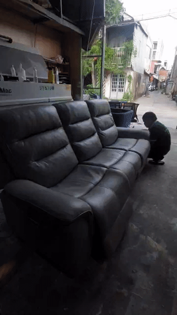 sofa da chỉnh điện. Mua bán Bàn ghế tại Quận Bình Tân Tp Hồ Chí Minh được đăng bởi HÀNG THANH LÝ NỘI THẤT 268 hình 1