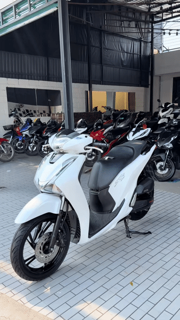 Sh 125 CBS 2018 trắng đen sport.. Mua bán Xe máy tại Quận Ô Môn Cần Thơ được đăng bởi Trần Tùng hình 1