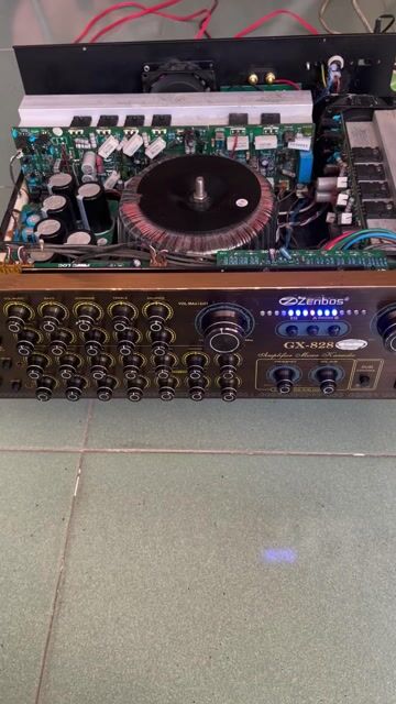 Amply Zenbos GX-828 20s 3 kênh. Mua bán Tivi, Âm thanh tại Quận Bình Thuỷ Cần Thơ được đăng bởi Đam mê  hình 1