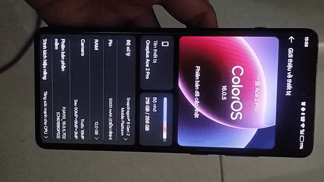 Oneplus Ace 2 Pro Đen. Mua bán Điện thoại tại Quận Gò Vấp Tp Hồ Chí Minh được đăng bởi Anh Quân Ngô Hoàng hình 1