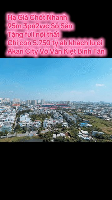 Mua bán Căn hộ Chung cư Akari City Quận Bình Tân Tp Hồ Chí Minh diện tích 95 m² giá 5,75 tỷ