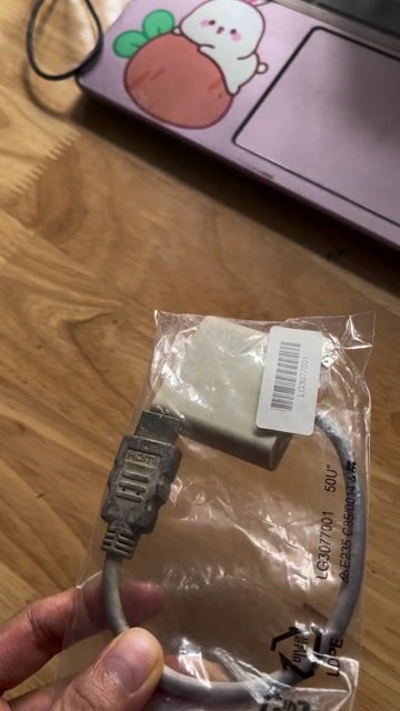 Cáp chuyển đổi HDMI sang VGA Trắng. Mua bán Phụ kiện (Màn hình, Chuột...) tại Quận Gò Vấp Tp Hồ Chí Minh được đăng bởi Vân hình 1