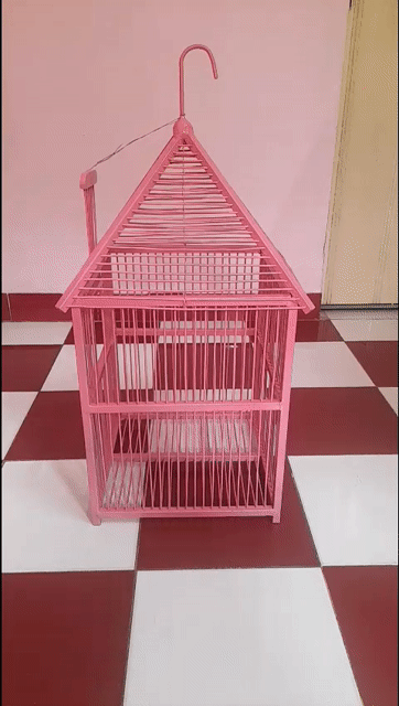 Lồng chim Kim loại Hồng mới 100%. Mua bán Phụ kiện, Thức ăn, Dịch vụ tại Huyện Củ Chi Tp Hồ Chí Minh được đăng bởi Nguyen Kim Hong hình 1