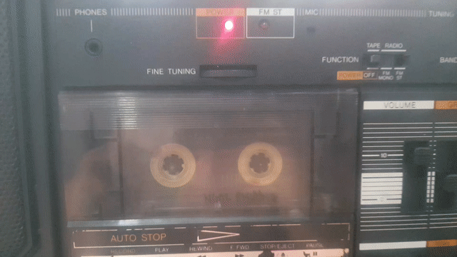 Đài cassette Sharp GF-329Z(BK) Nhật Bản Đen. Mua bán Tivi, Âm thanh tại Thành phố Bà Rịa Bà Rịa - Vũng Tàu được đăng bởi Hàng cũ THANH LÝ hình 1