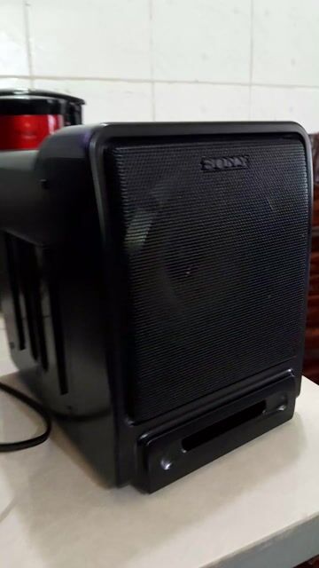 Loa Sony 710s Đen nguyên bản. Mua bán Tivi, Âm thanh tại Huyện Bình Đại Bến Tre được đăng bởi CHE  hình 1