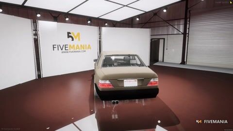 FIVEM Mercedes-Benz E500 | Realistic Luxury Sedan [Unbadged] Add-On | Interior & Exterior | Custom Wheels | Optimized Performance | Fivem Ready | High Quality | Add-On — video preview
