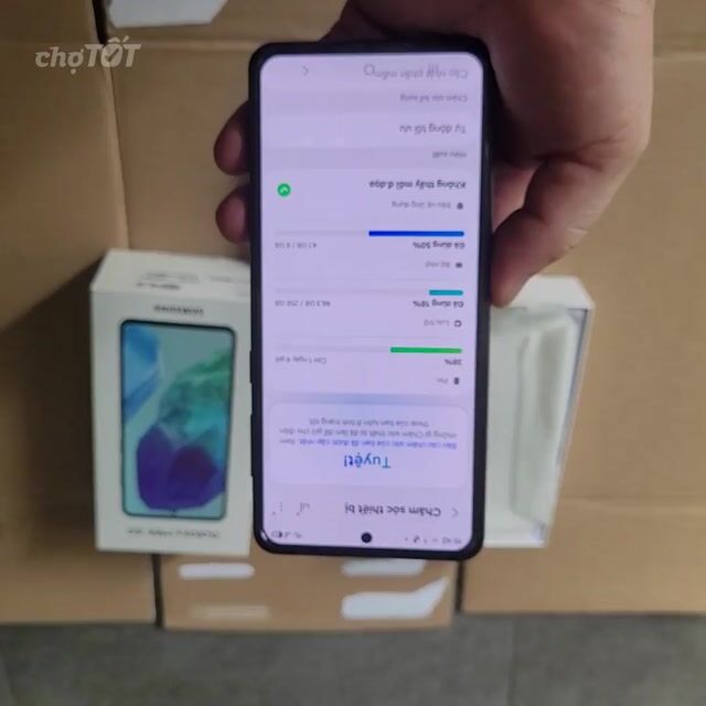 Samsung Galaxy M55 5G 256GB Đen Đã sử dụng. Mua bán Điện thoại tại Thành phố Bến Tre Bến Tre được đăng bởi Quà Quê Dừa hình 1