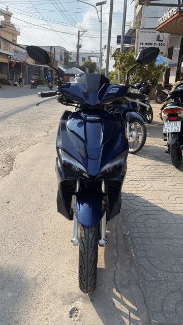 Honda Airblade fi 2016 Xanh đen. Mua bán Xe máy tại Huyện Chợ Mới An Giang được đăng bởi Cửa hàng xe Thiên Phước 2 hình 1