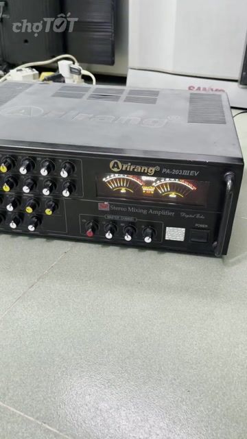 Amply Arirang PA-203 III EV Đen xài tốt. Mua bán Tivi, Âm thanh tại Quận 10 Tp Hồ Chí Minh được đăng bởi Vũ Tâm hình 1