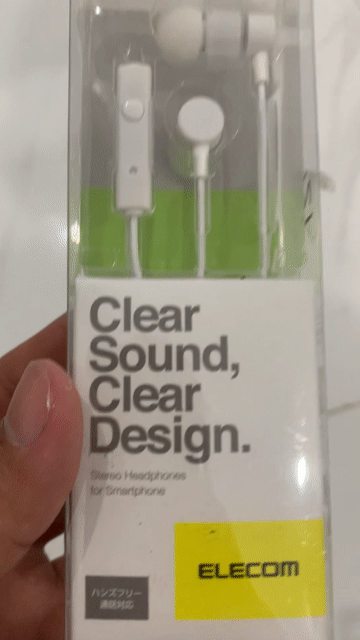 Tai nghe có mic Elecom xịn bền. Mua bán Tivi, Âm thanh tại Quận Cẩm Lệ Đà Nẵng được đăng bởi Bình hàng nội địa Nhật hình 1