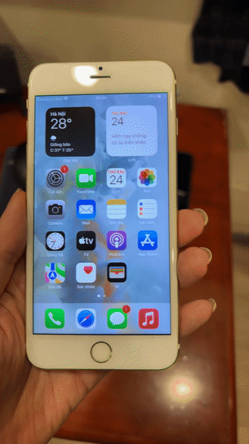 Apple iPhone 6s Plus 64GB Vàng. Mua bán Điện thoại tại Quận Hai Bà Trưng Hà Nội được đăng bởi MinhTL hình 1