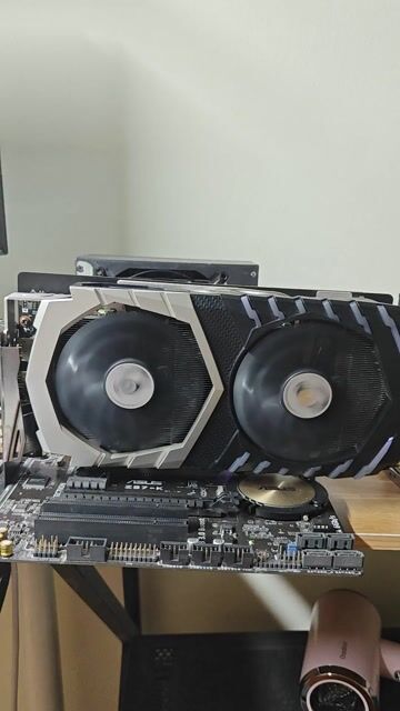 Card Msi 1060 6g gaming x độ tản