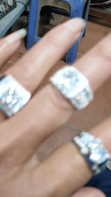 Nhẫn bạc ta đá trắng đá các màu. Mua bán Phụ kiện thời trang khác tại Huyện Gia Lâm Hà Nội được đăng bởi Nguyen minh hình 1