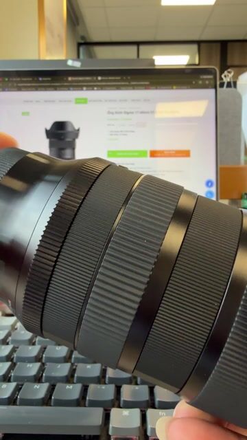 Ống kính Sigma 17-40mm F1.8 DC Đen. Mua bán Máy ảnh, Máy quay tại Thành phố Thủ Dầu Một Bình Dương được đăng bởi Nguyễn Tiến Thành hình 1