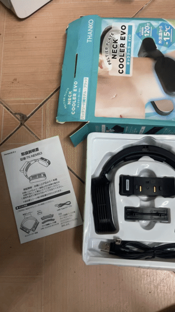 Thiết bị làm mát THANKO NECK COOLER EVO. Mua bán Quạt tại Quận Liên Chiểu Đà Nẵng được đăng bởi shop sinh viên đà nẵng  hình 1