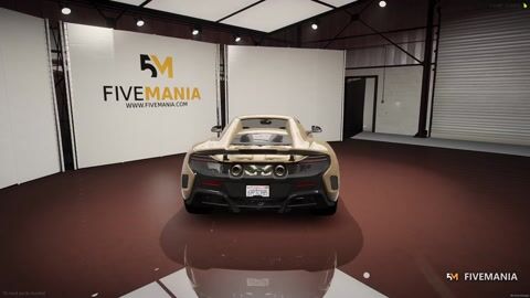 FIVEM McLaren 675LT | Realistic Sports Car [Unbadged] Add-On | Custom Wheels | Detailed Interior | Optimized | Fivem Ready | High Quality — video preview