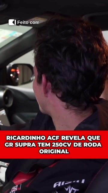RICARDINHO ACF REVELA QUE GR Supra TEM 250CV DE RODA ORIGINAL
