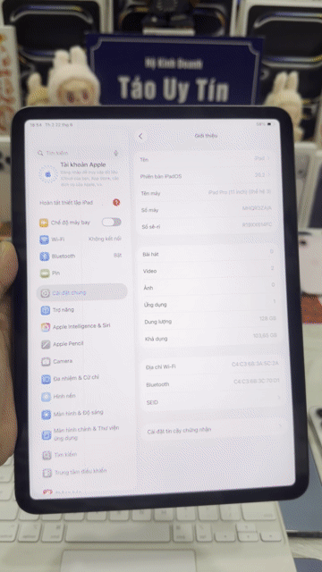 iPad Pro 11" M1 128GB Xám Pin 80% Màn Chỉ Nhẹ. Mua bán Máy tính bảng tại Thành phố Thủ Đức Tp Hồ Chí Minh được đăng bởi Táo Uy Tín Chuyên Cung Cấp Sỉ Và Lẻ Tuyển Công Tác Viên hình 1