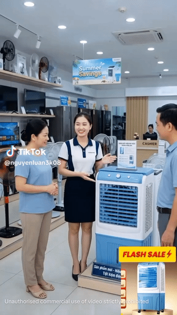 Quạt điều hòa NineShield KB-588A. Mua bán Quạt tại Thành phố Huế Thừa Thiên Huế được đăng bởi Kim Đan hình 1