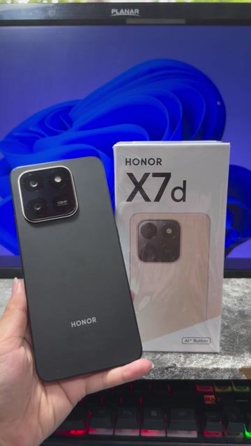 Honor X7d 256GB Đen Snapdragon 685. Mua bán Điện thoại tại Quận Tân Phú Tp Hồ Chí Minh được đăng bởi Duyên Duyên hình 1