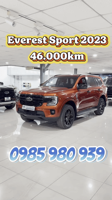 Ford Everest Sport 2023 Cam 46.000km. Mua bán Ô tô tại Quận Tân Bình Tp Hồ Chí Minh được đăng bởi Thắng Ford Sài Gòn hình 1